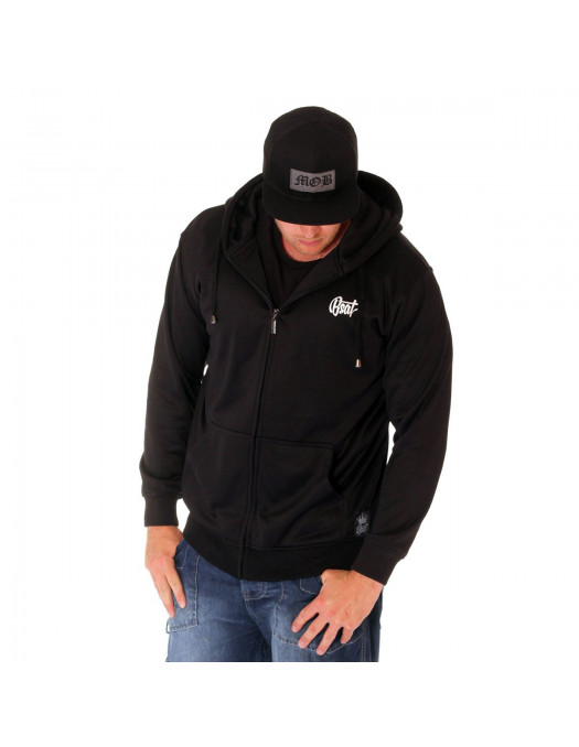 BSAT Silver Weed ZipHoodie...