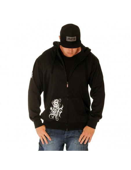 BSAT Los Angeles ZipHoodie Black