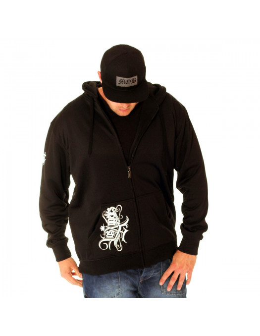 BSAT Los Angeles ZipHoodie Black