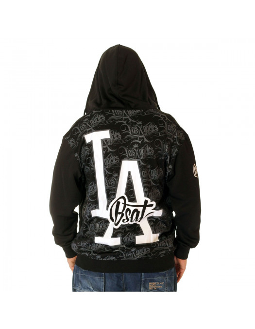 BSAT Los Angeles ZipHoodie Black