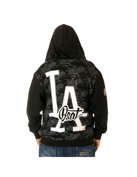 BSAT Los Angeles ZipHoodie Black