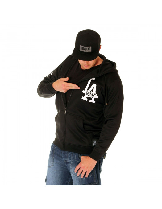 BSAT LA Cali Swag ZipHoodie Black