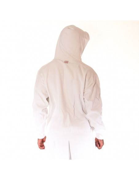 Akademiks Signature ZipHoodie White