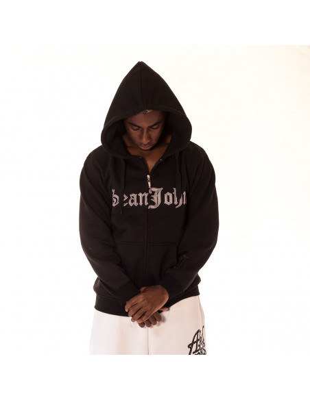 Sean John NewYork to Paris ZipHoodie Black