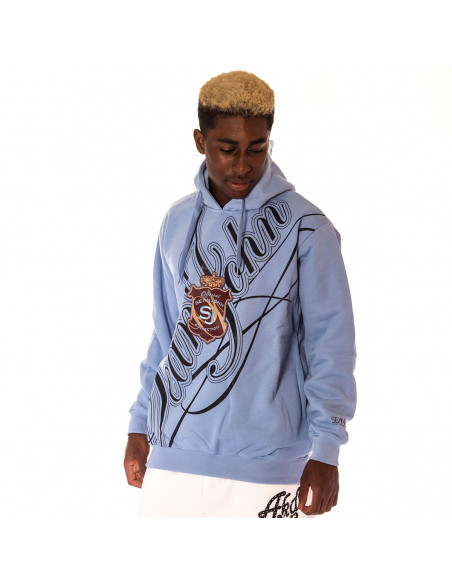 Sean John Fashion Hoodie Blue