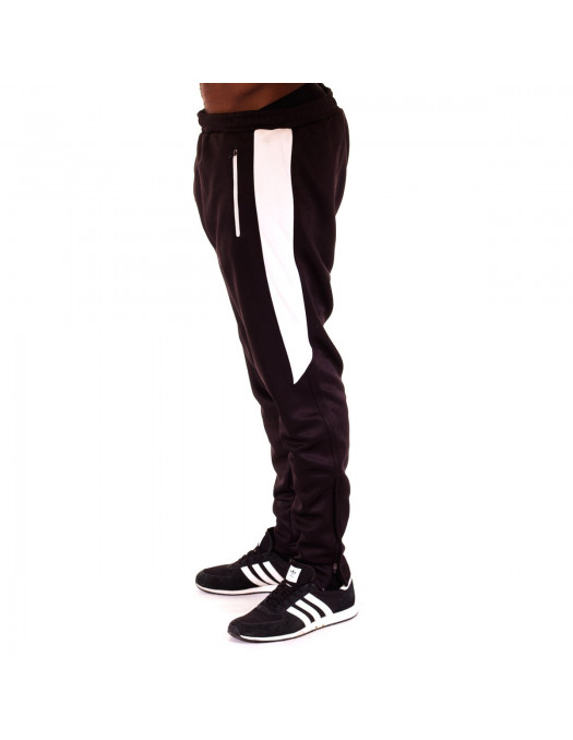 BSAT Panther Track Pants BlackNWhite