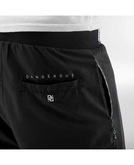 DGNRS Skull Shorts Black/Red/White