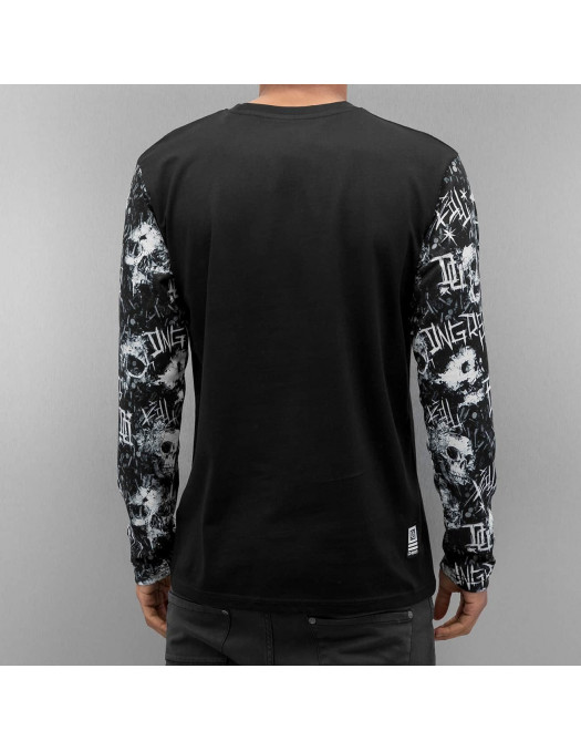 DGNRS Death Tee L/S BlackNWhite
