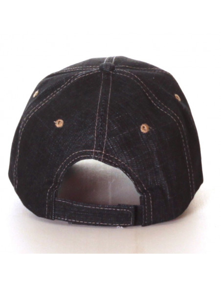 HW Denim Fashion Cap/Black