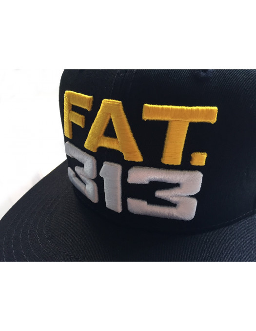 FAT313 Glory Cap YellowNWhite