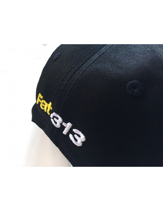 FAT313 Glory Cap YellowNWhite
