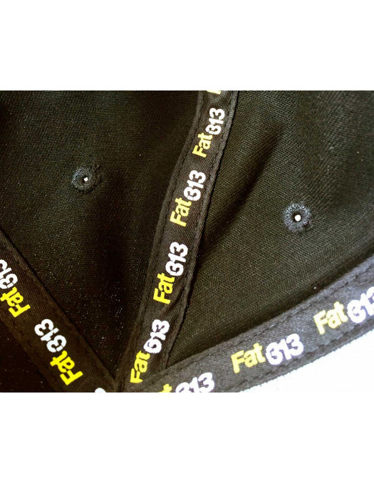 FAT313 Glory Cap YellowNWhite