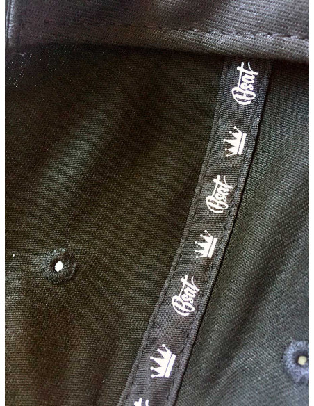 Bronx BSAT Snapback Cap Black