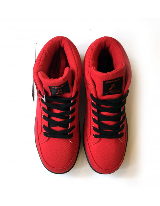 Doggz Dept. RedNBlack Sneakers from...