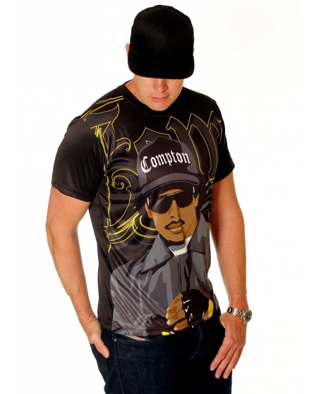 BSAT GangstaRap Legend Eazy Sublimation Custom Fit tee
