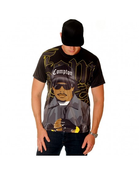 BSAT GangstaRap Legend Eazy Sublimation Custom Fit tee