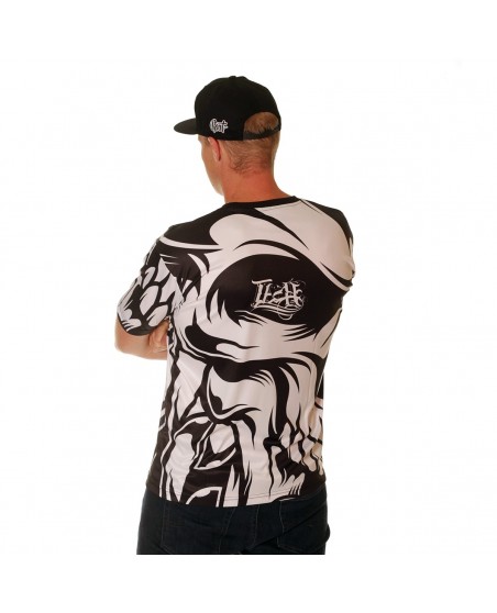 BSAT Skull CloseUp Sublimation Custom Fit tee