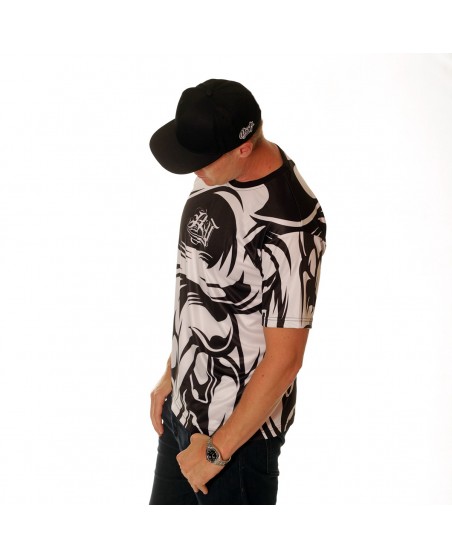 BSAT Skull CloseUp Sublimation Custom Fit tee