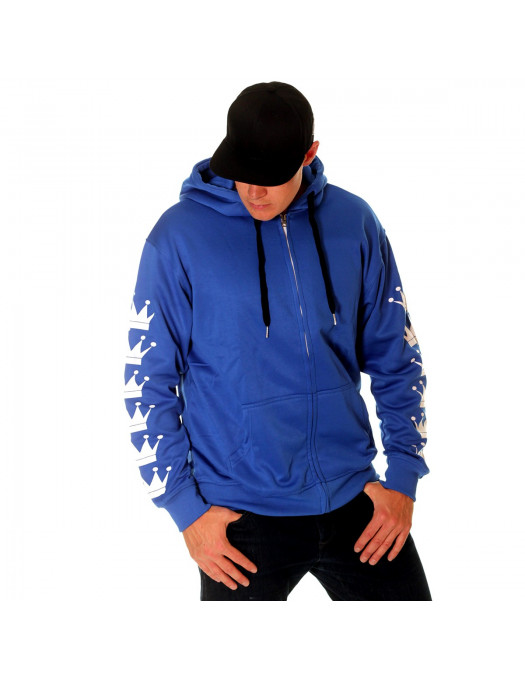 Crown Bronx Hoodie Royal Blue by BSAT