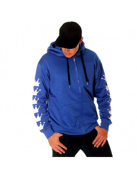 Crown Bronx Hoodie Royal Blue by BSAT