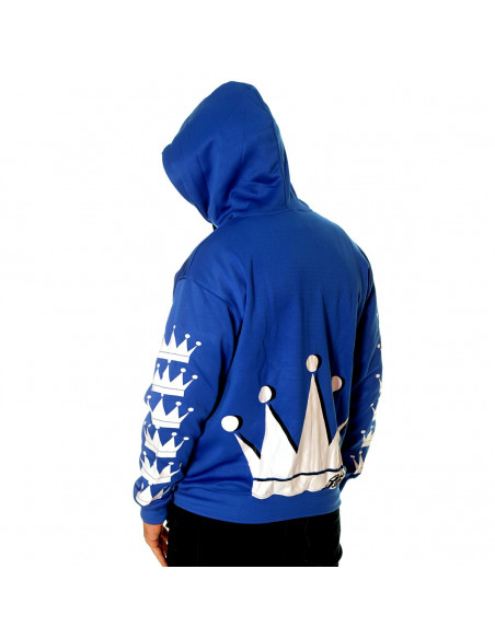 Crown Bronx Hoodie Royal Blue by BSAT
