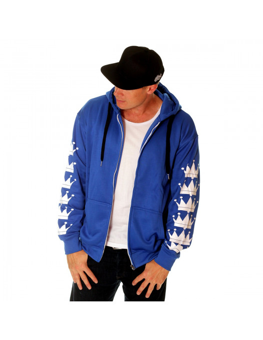 Crown Bronx Hoodie Royal Blue by BSAT