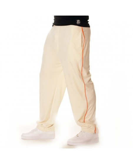 Sean John Velour Sweatpants Light Yellow/Orange