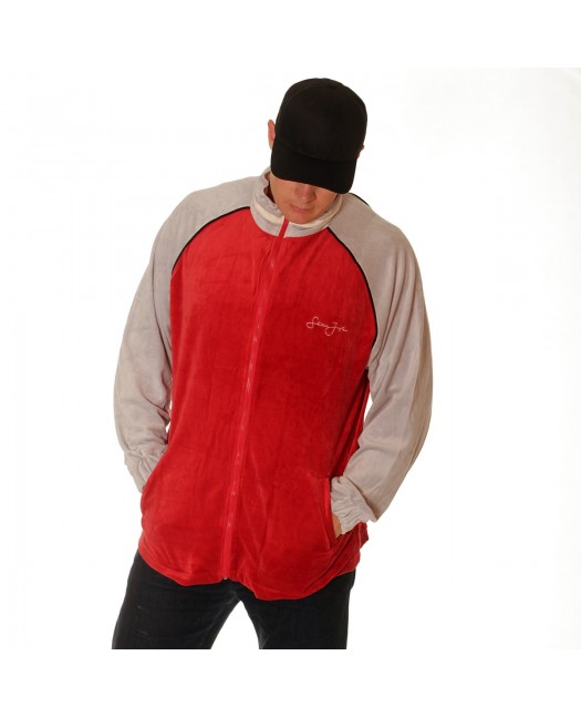 Sean John Lounge Wear Jackets RedNGrey