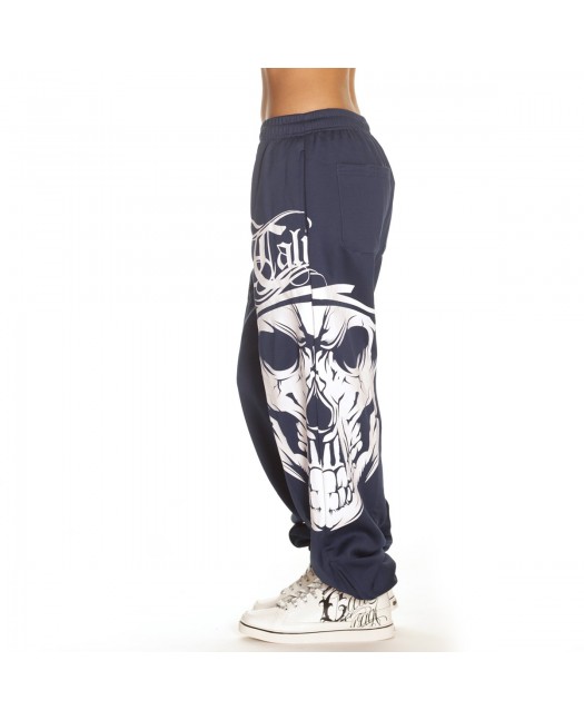 Cali Skull Sweatpants RoyalBlue by BSAT