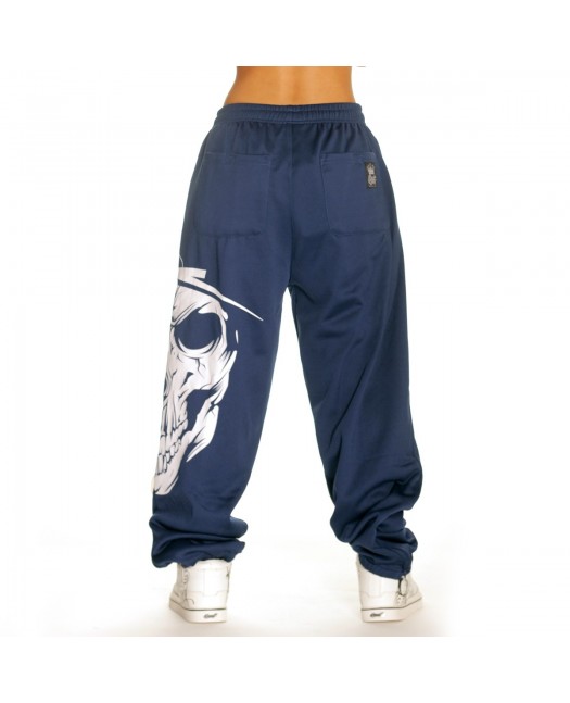 Cali Skull Sweatpants RoyalBlue by BSAT
