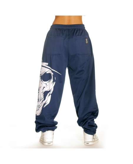 Cali Skull Sweatpants RoyalBlue by BSAT