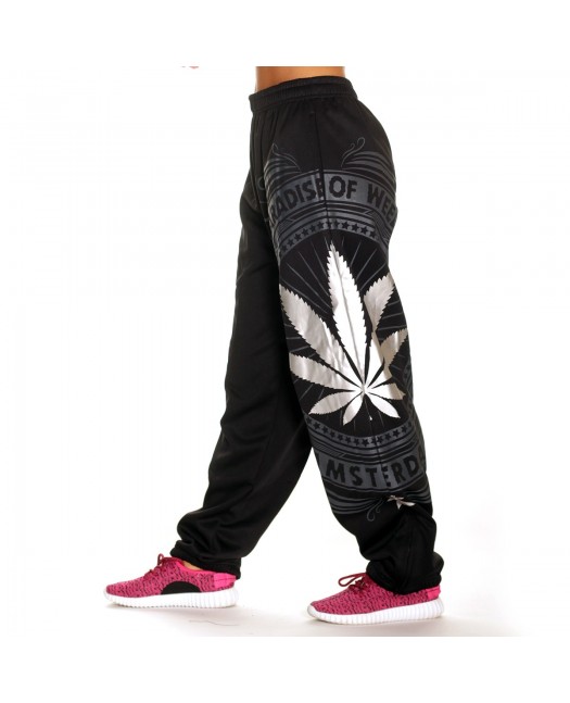 Silver Weed Sweatpants...