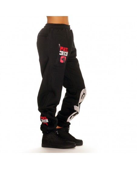 Legend Sweatpants BlackRedNWhite by FAT313