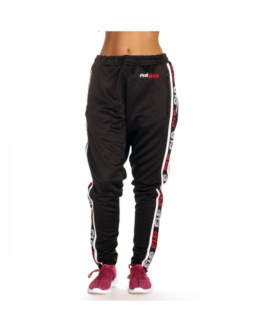 Endurance Track Pants Black with...