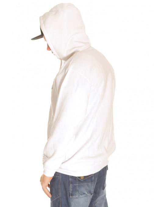 Sean John Logo ZipHoodie White