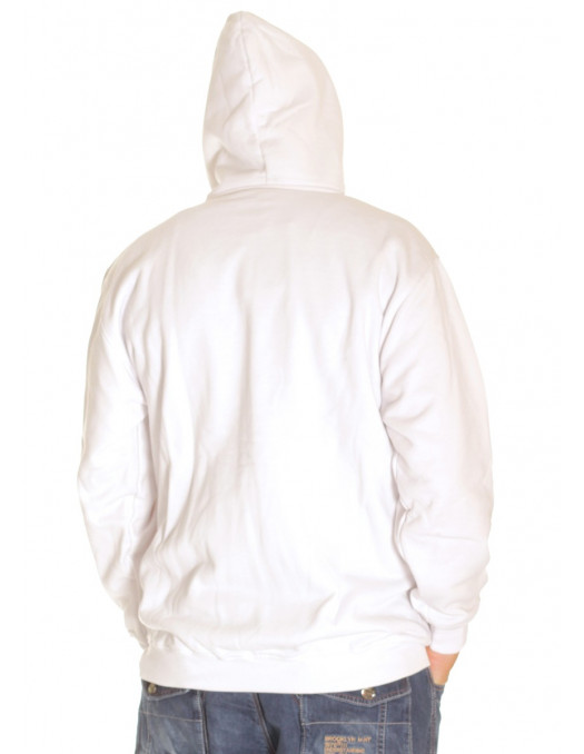 Sean John Logo ZipHoodie White