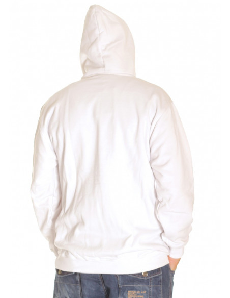 Sean John Logo ZipHoodie White