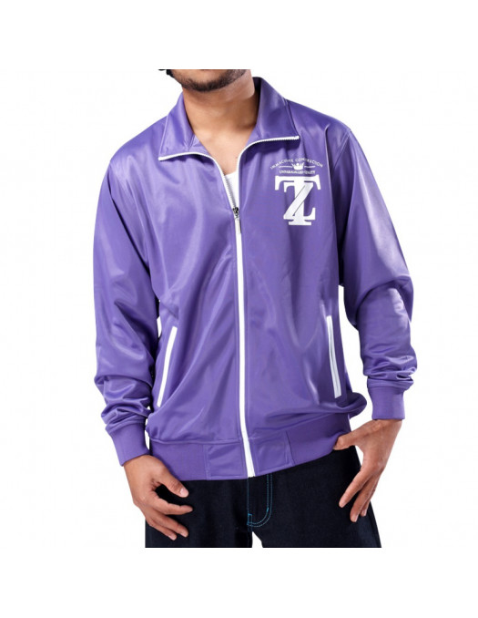 Townz Track Jacket purple