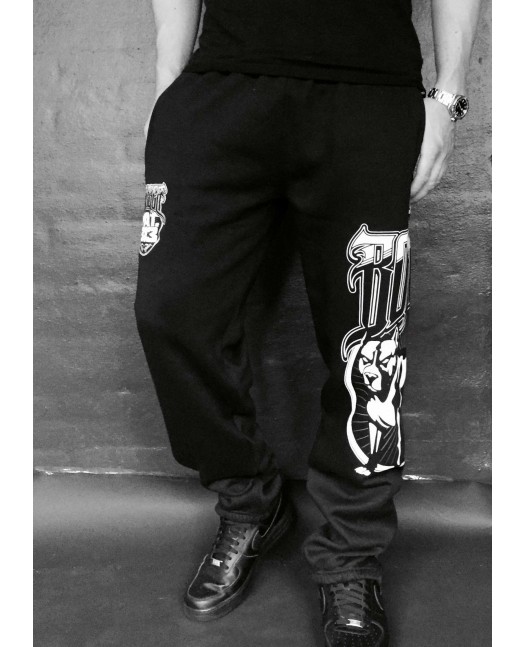 FAT.313 Bomber Dog Sweatpants Black