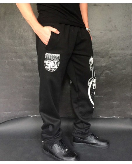FAT.313 Bomber Dog Sweatpants Black
