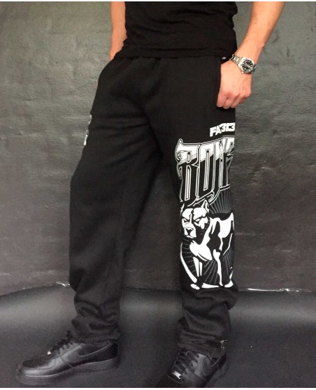 FAT.313 Bomber Dog Sweatpants Black