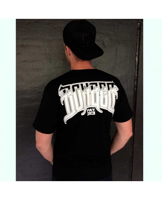 FAT.313 Bomber Big Fat Tee Black