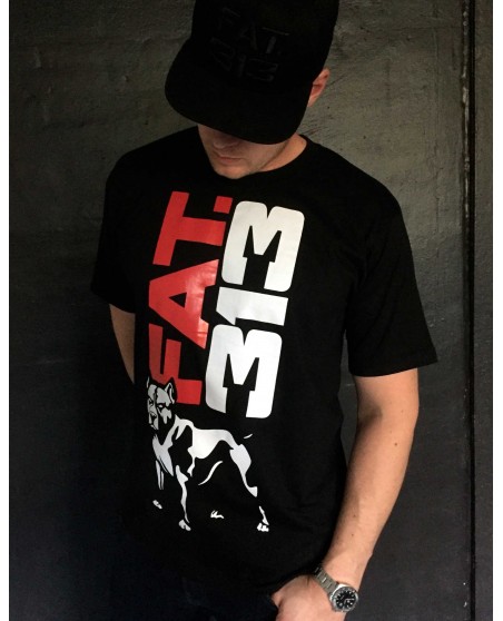 FAT.313 Legend Tee Black RedNWhite