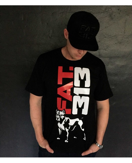 FAT.313 Legend Tee Black RedNWhite