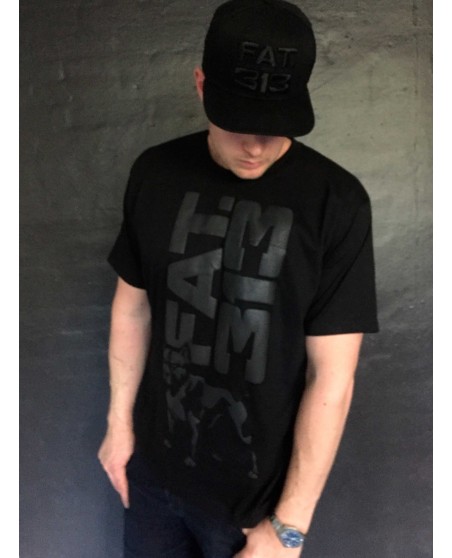 FAT.313 Legend Standout Tee All Black