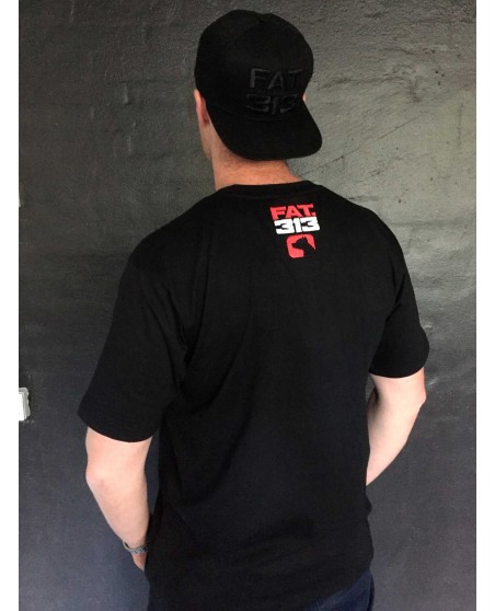 FAT.313 Legend Standout Tee All Black
