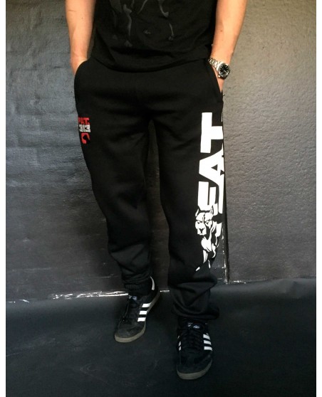 FAT.313 Legend Standout Sweatpants BlackNWhite
