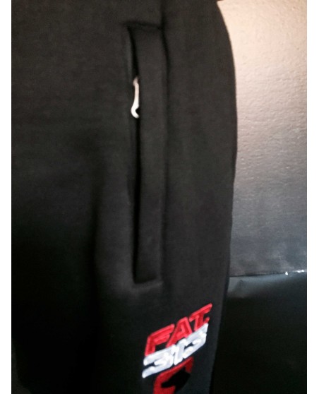 FAT.313 Legend Sweatpants Black RedNWhite