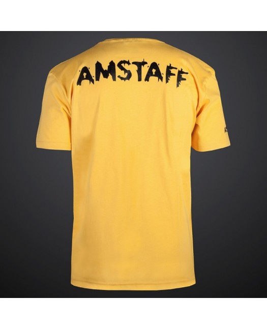 Amstaff Logo T-Shirt Yellow