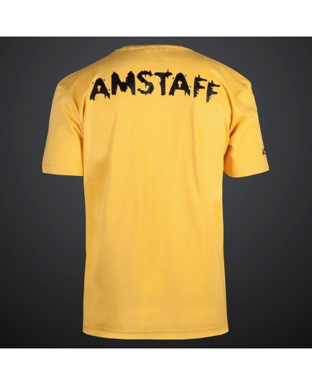 Amstaff Logo T-Shirt Yellow